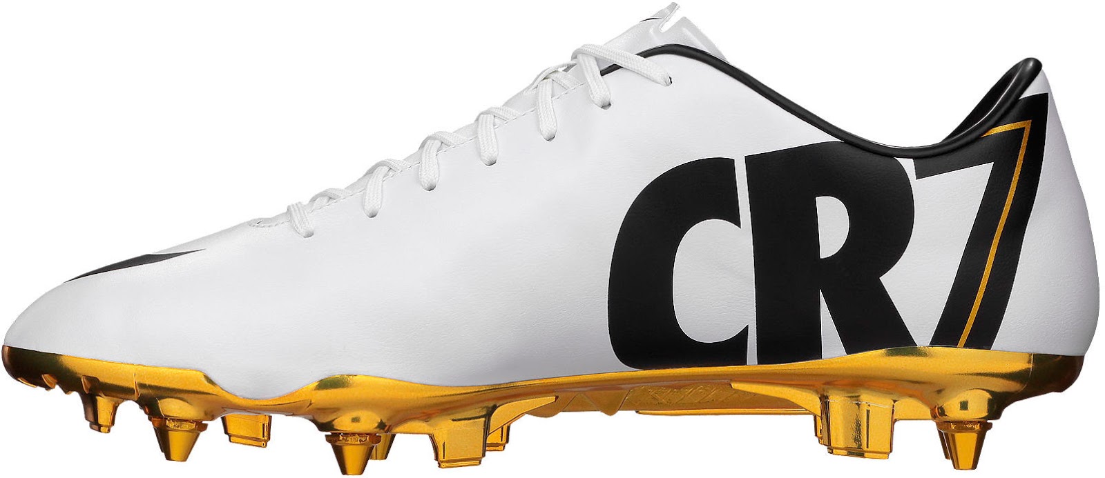 White Gold Nike Cristiano Ronaldo 2014 Special Edition Mercurial